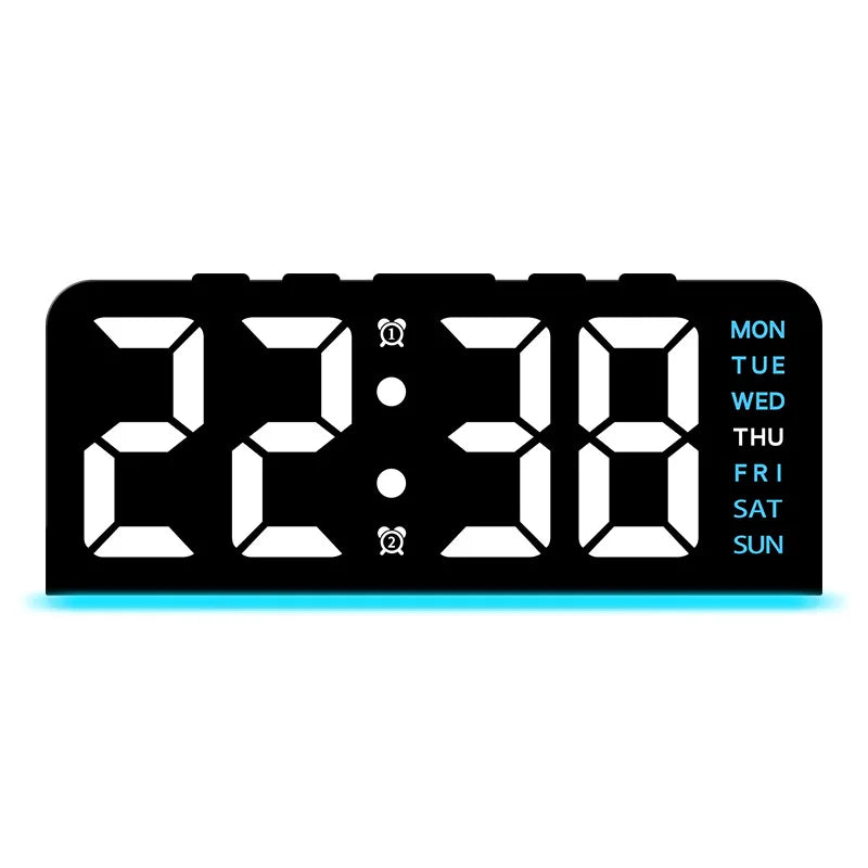 Digital LED Alarm Clock Desktop Table