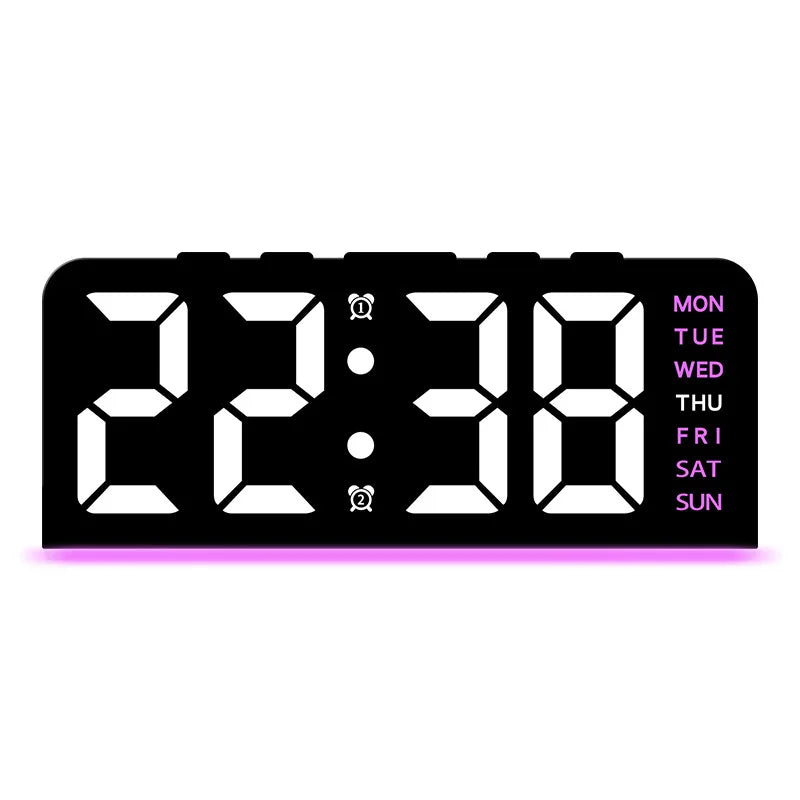 Digital LED Alarm Clock Desktop Table
