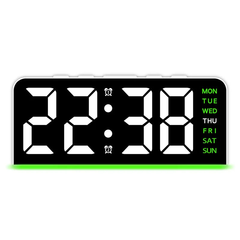Digital LED Alarm Clock Desktop Table